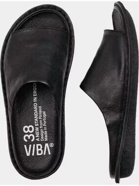 NEW VIBAe Saint Tropez Leather Sandals Dad 90s Boho Chic Minimalist Womens 39